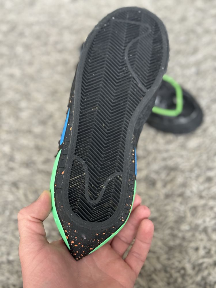 Кроссовки Off-White x Nike Blazer Low 'Electro Green'