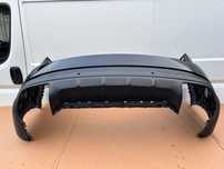 Porsche Cayenne III 17- CZARNY ORYGINALNY ZDERZAK TYLNY LC9X DEEP BLACK 4x PDC DOKŁADKA DYFUZOR ŚLIZG 9Y0807421A 9Y0807834B 9Y0807378 9Y0807377