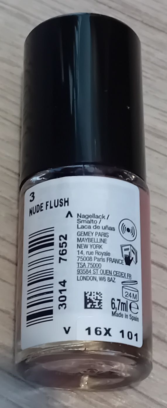 Maybelline Fast Gel - lakier do paznokci z efektem żelu (3 Nude Flush)