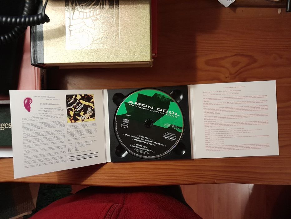 Amon Düül - Para Dieswärts Düül + 2 bonus tracks 1970. CD Digpack 1996