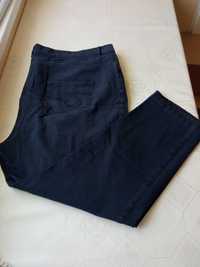 Gelco duże damskie spodnie bawełna r 52 pas 116-124cm
