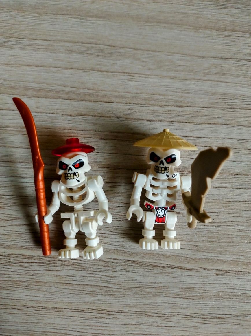 LEGO ninjago,  samuraje, sensei wu, wenom, szkielety,