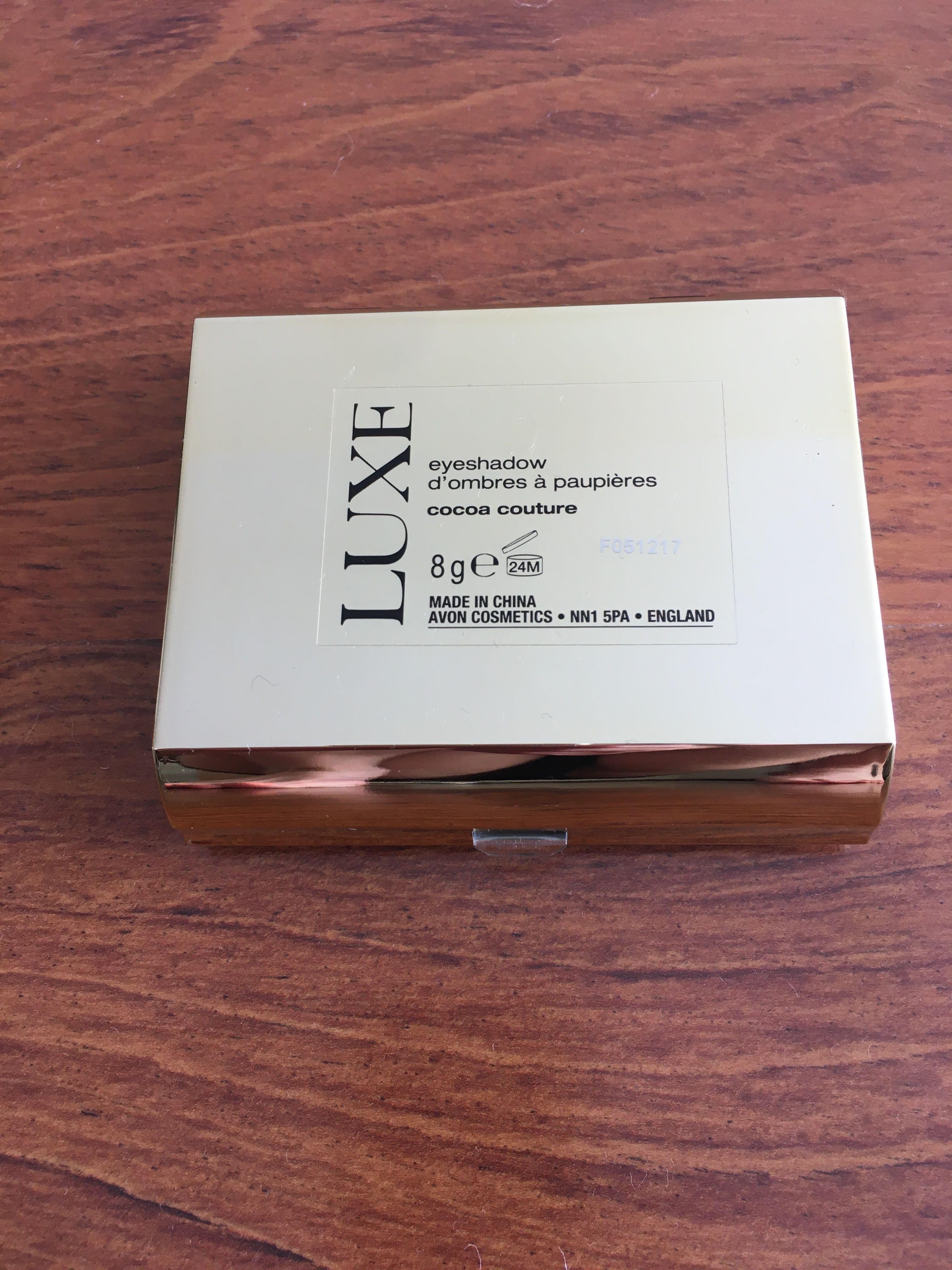 Avon Luxe eyeshadow