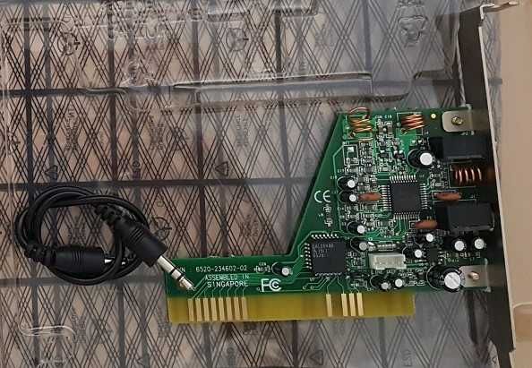 Radio Track - Placa de rádio ISA, com software, para PC - vintage