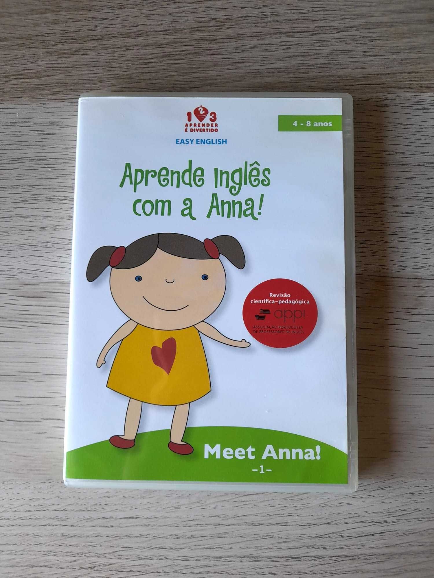 Quatro DVDs para crianças