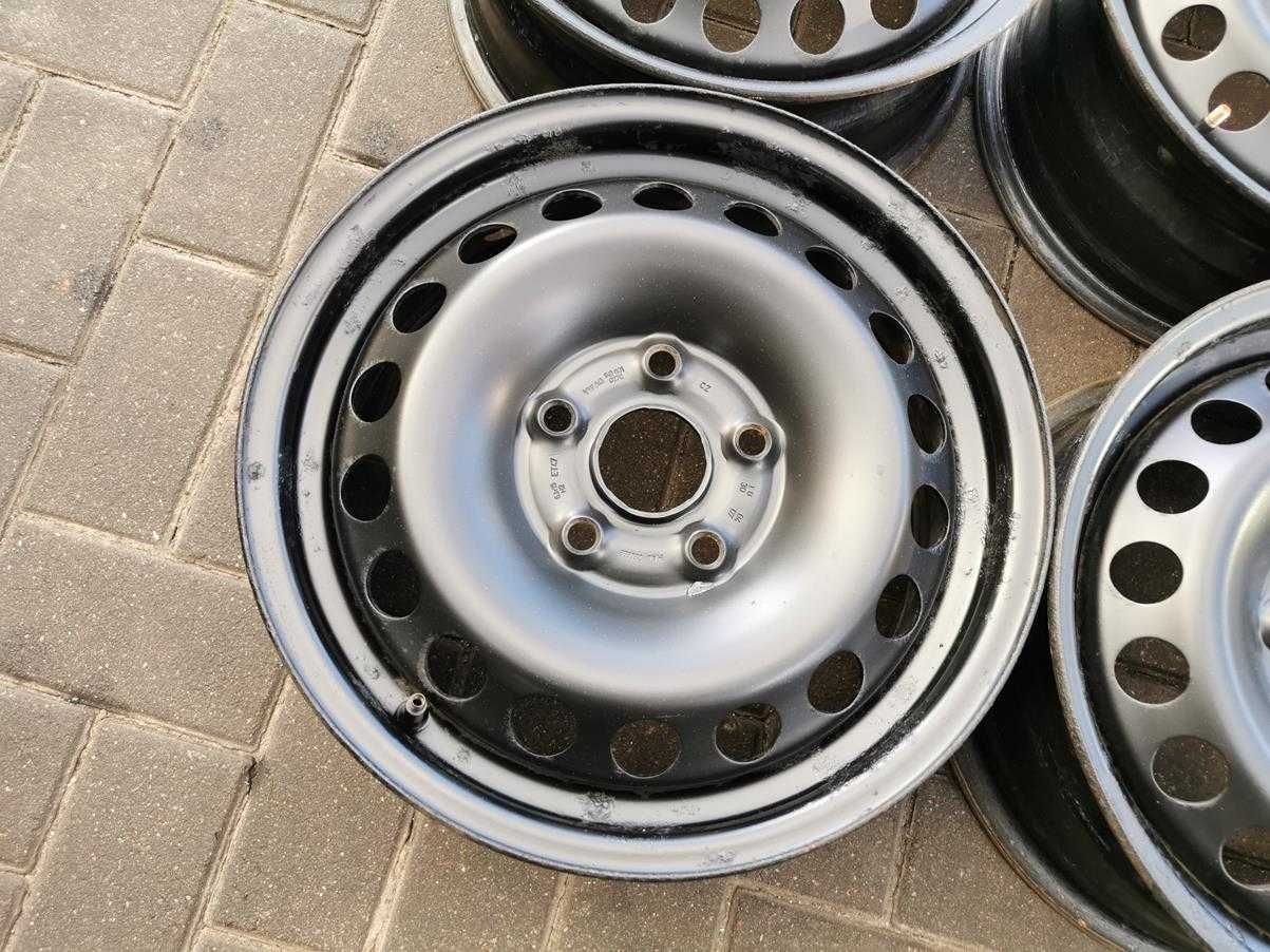 5x112 Felgi Stalowe R15 VW SEAT SKODA AUDI ET47 6.J Tanio Ładne 4szt