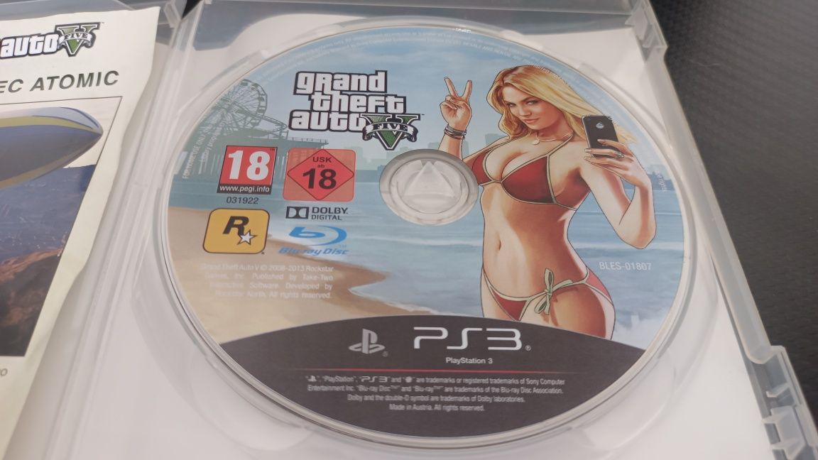 PS3 GTA V 5 PL .