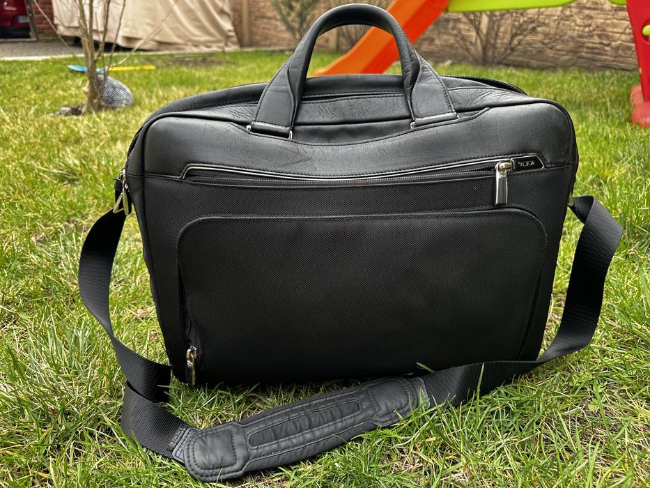 Портфель шкіряний Tumi сумка для документів діловий дипломат