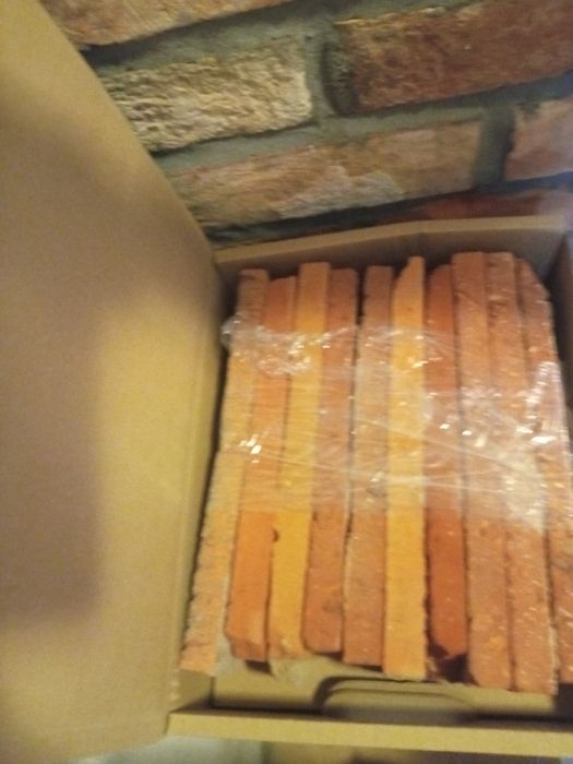 Płytki Cut Brick ceglane 2 m2 + ścinki