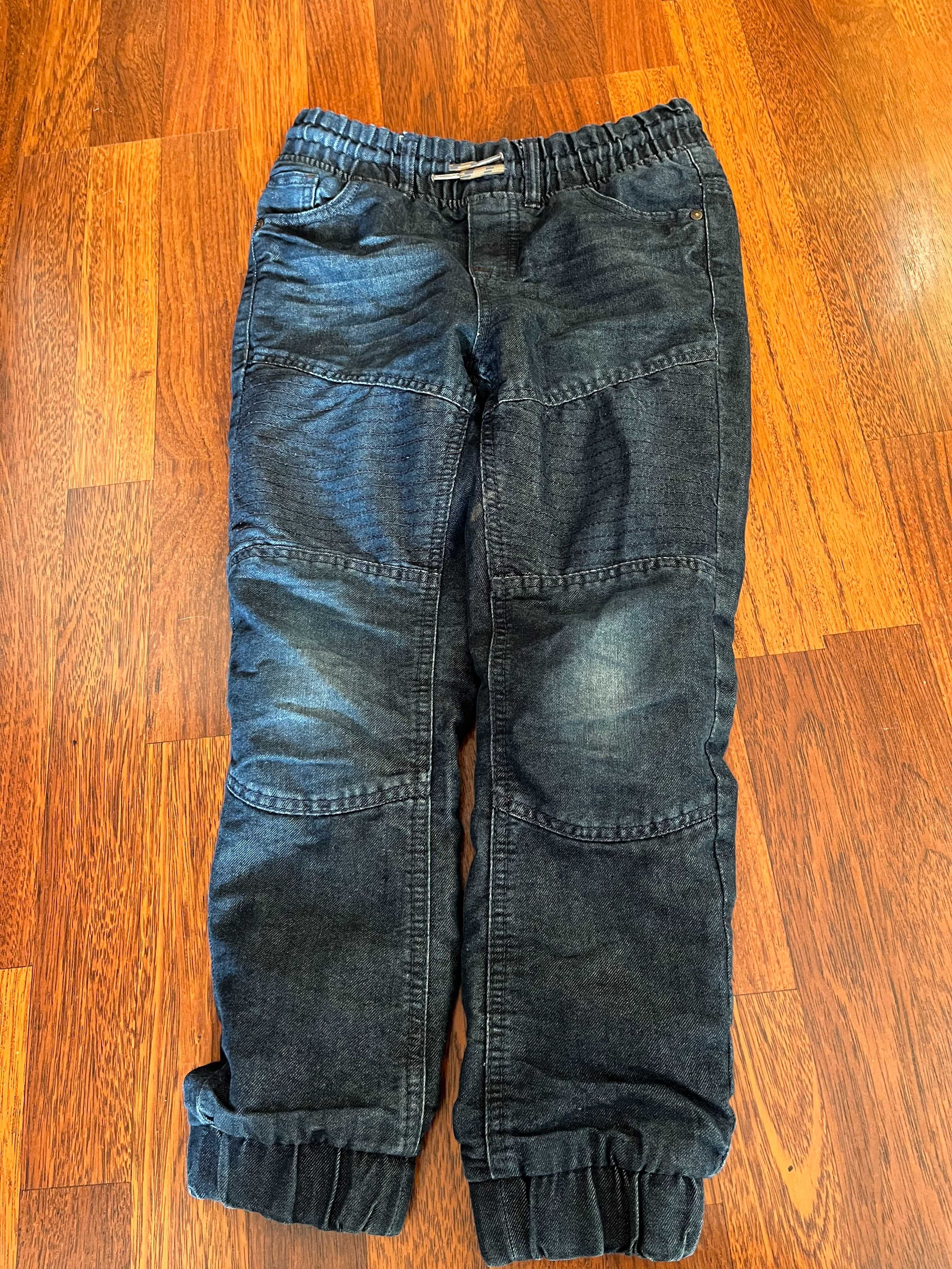 Spodnie chłopięce jeansowe Smyk, 8-10 lat lat, 140/146