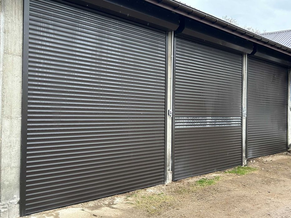 BRAMA Garażowa ROLOWANA Ocieplona Elektryczna