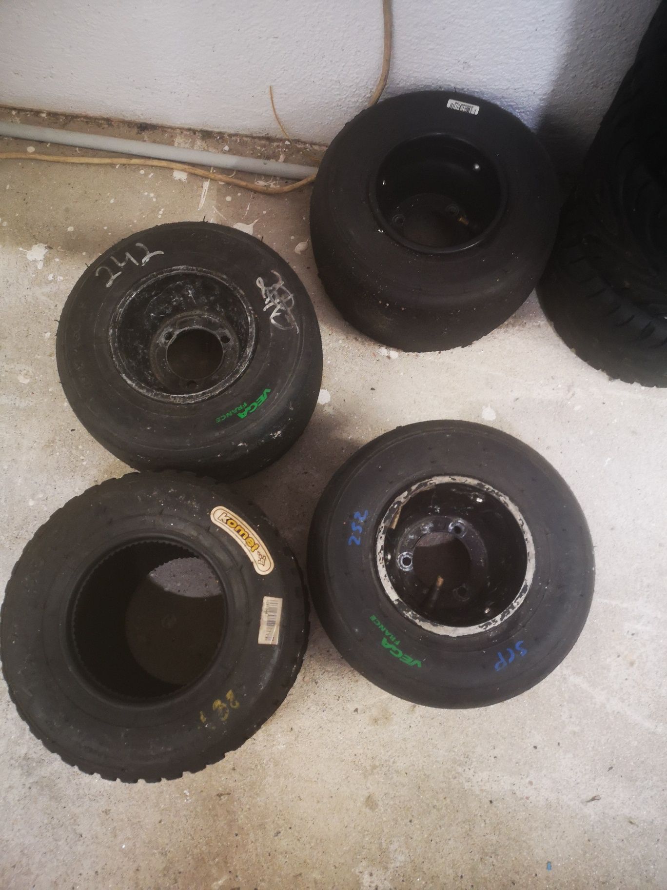 Pneus para  karts