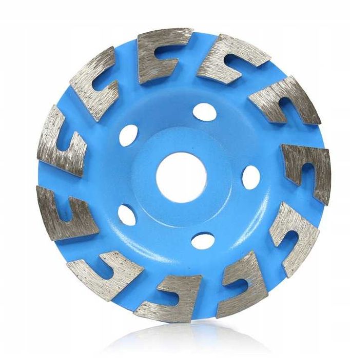 TARCZA GARNKOWA Do Szlifowania Betonu 125mm typ T ceramiki kamienia