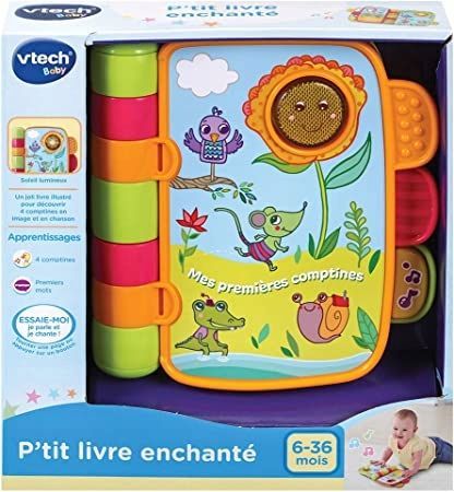 vtech  książeczka edukacyjna fr