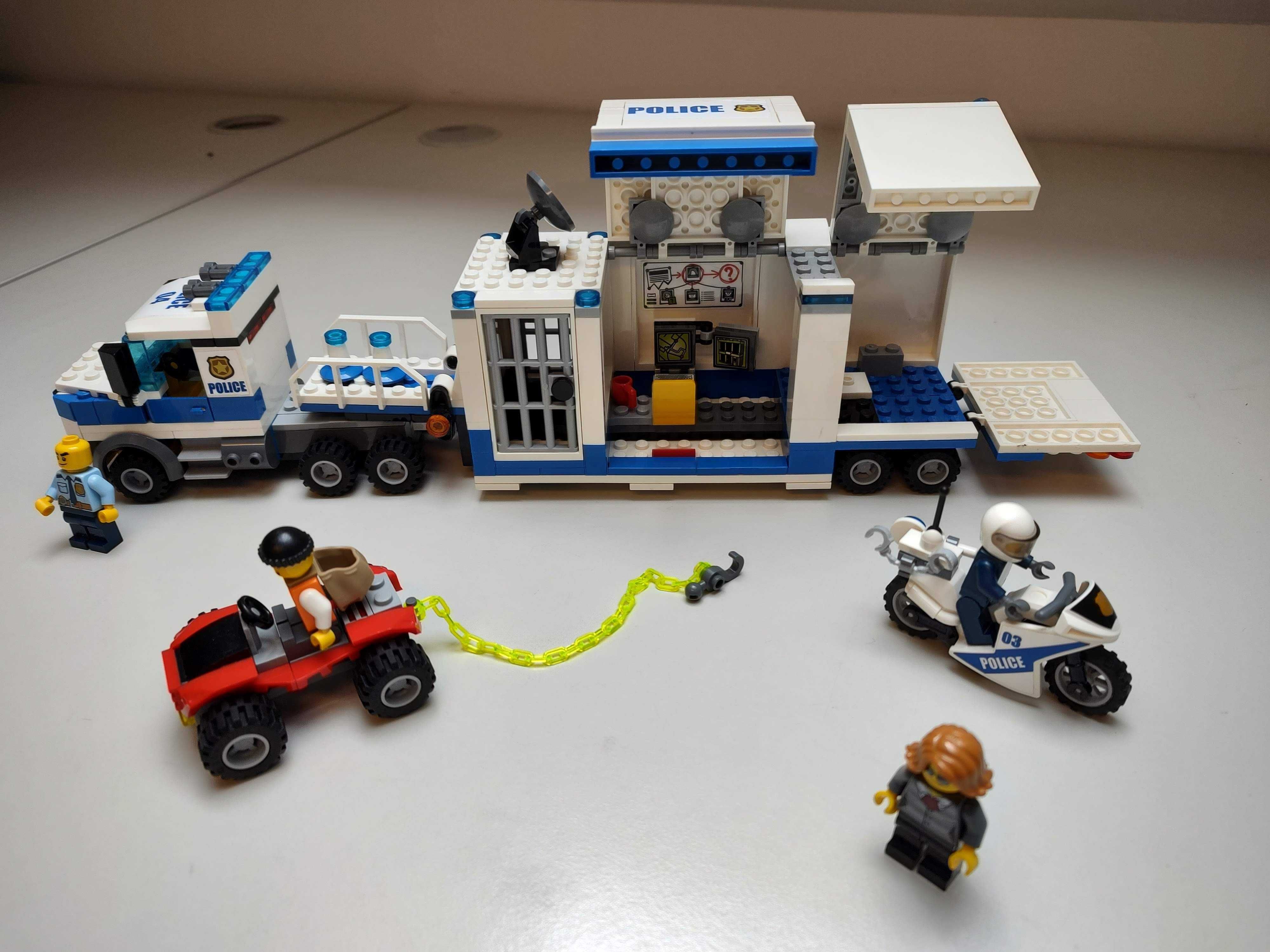 Klocki LEGO CITY 60139 Mobilne Centrum Dowodzenia / Policja / Pościg