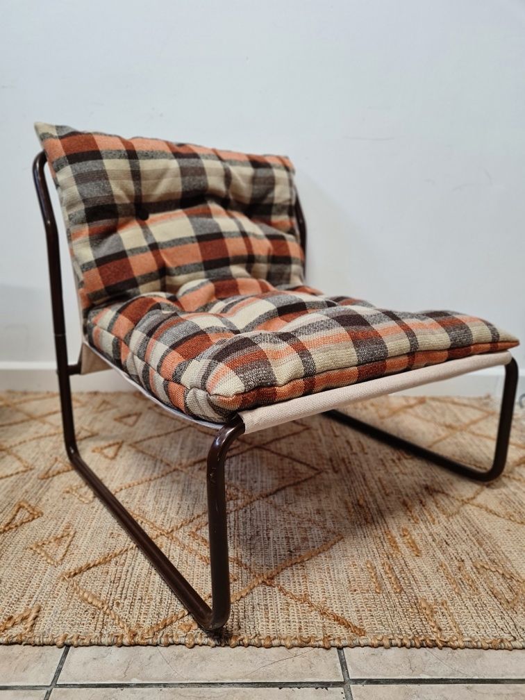 Fotel vintage,skandynawski design lata 70,Mid-Century