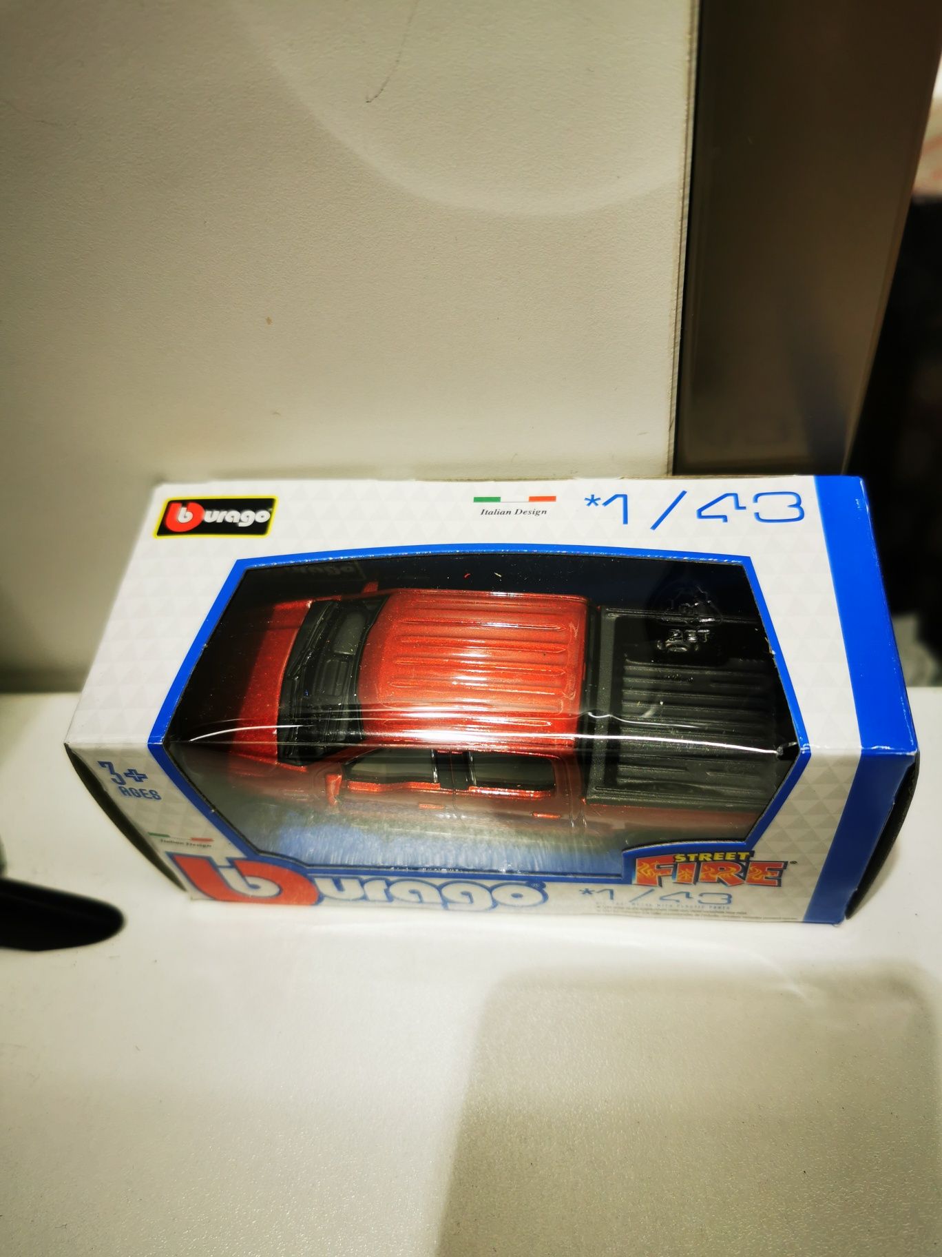 Ford F-150 Lightning 2022 Burago 1/43 Novo
