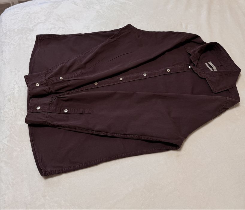 Чоловіча коричнева сорочка Mango