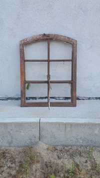 Stare okno metalowe uchylne 2szt