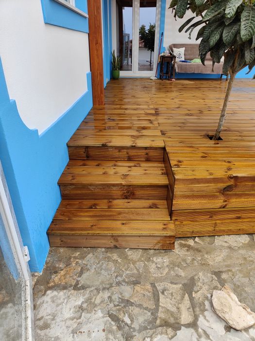 Decks em madeira
