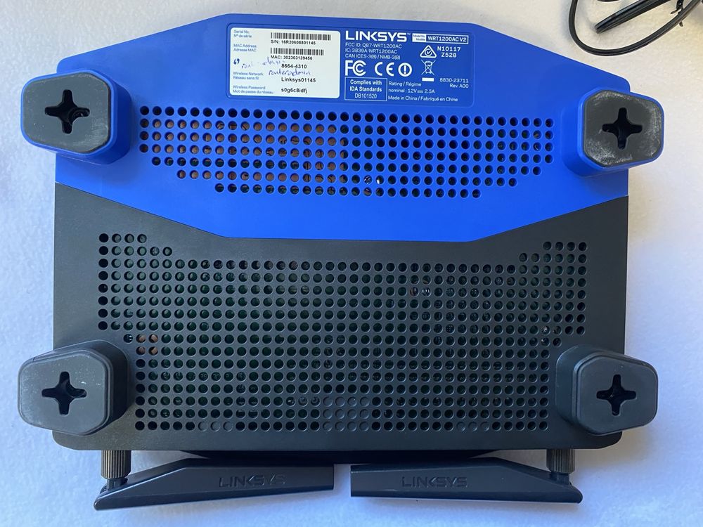 Router WIFI Linksys WRT 1200AC