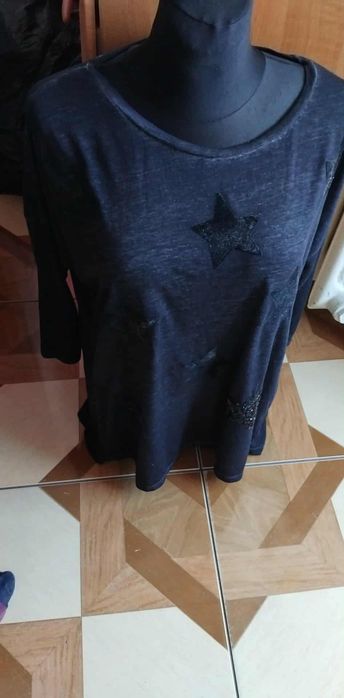 Bluza damska w gwiazdy