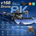 Dla XIAOMI oryginalny V168 GPS Drone profesjonalny 8K HD fot...
