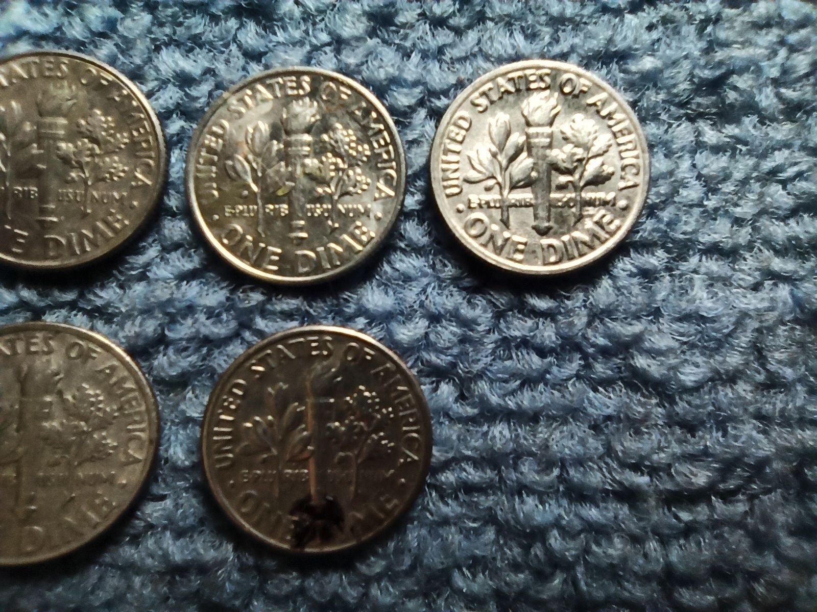 Монети ONE DIME .