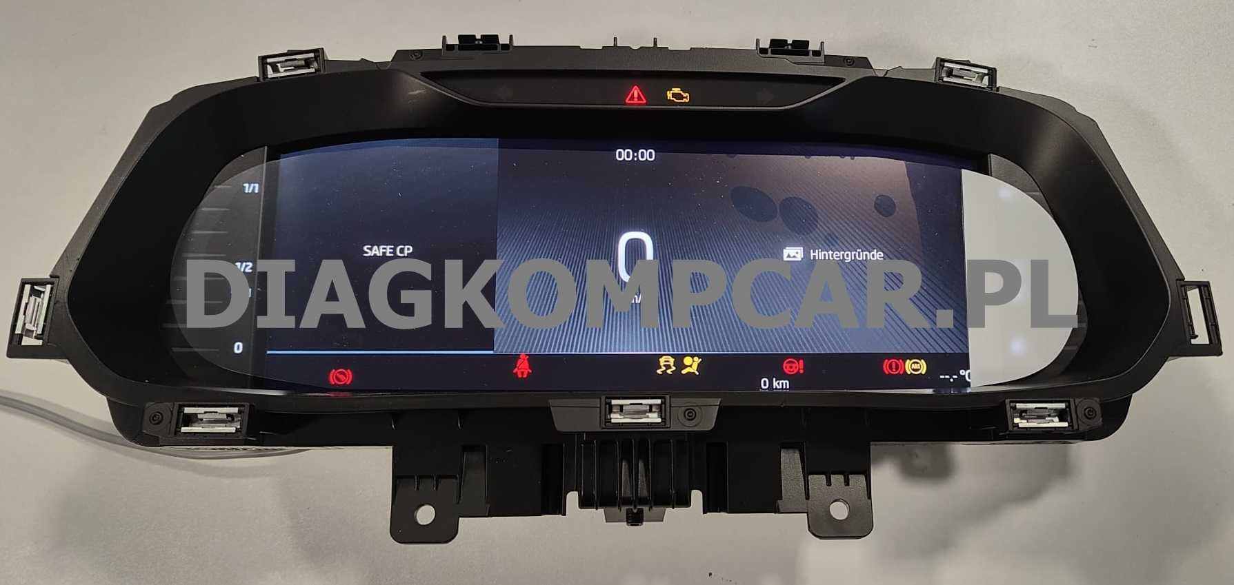 Licznik Zegary LCD Virtual Skoda Oktavia IV