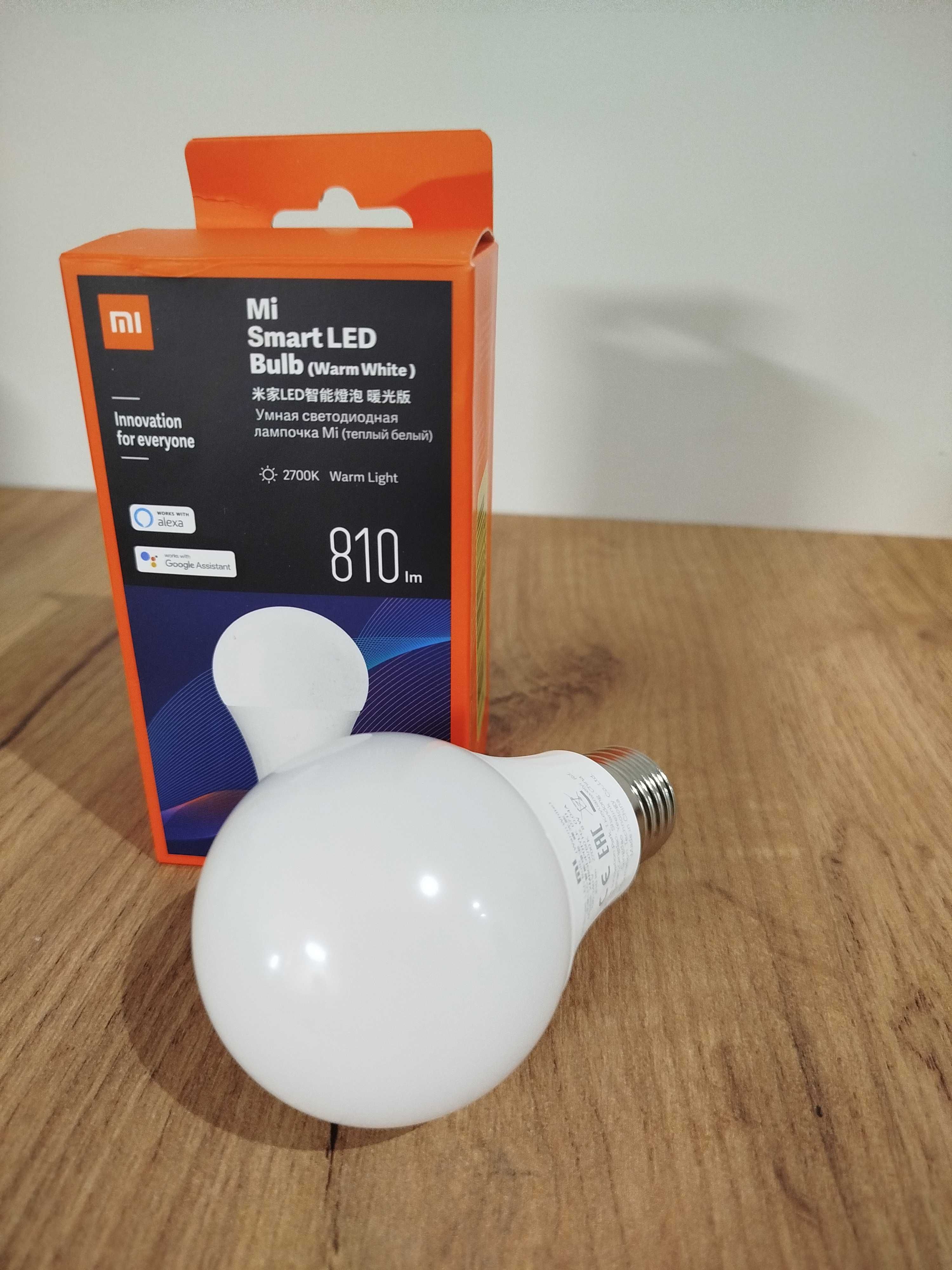 Inteligenta Żarówka Wi-Fi Xiaomi Mi LED Warm White
