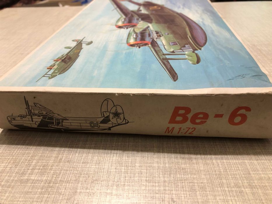 Cборная модель самолета BE-6 масштаб 1:72