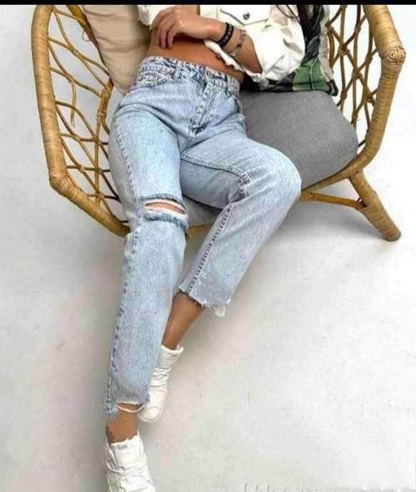 Новые крутые джинсы Mom  Pull&Bear