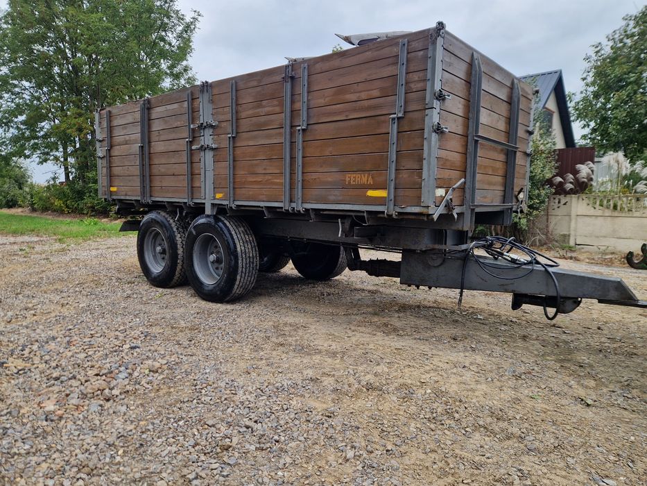 Tandem Scan TIP 3 stronny wywrot 10-14 ton Resor trzystronny kilka