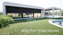 Moradia Térrea T3 | Nova | Piscina | Projeto Chave na Mão