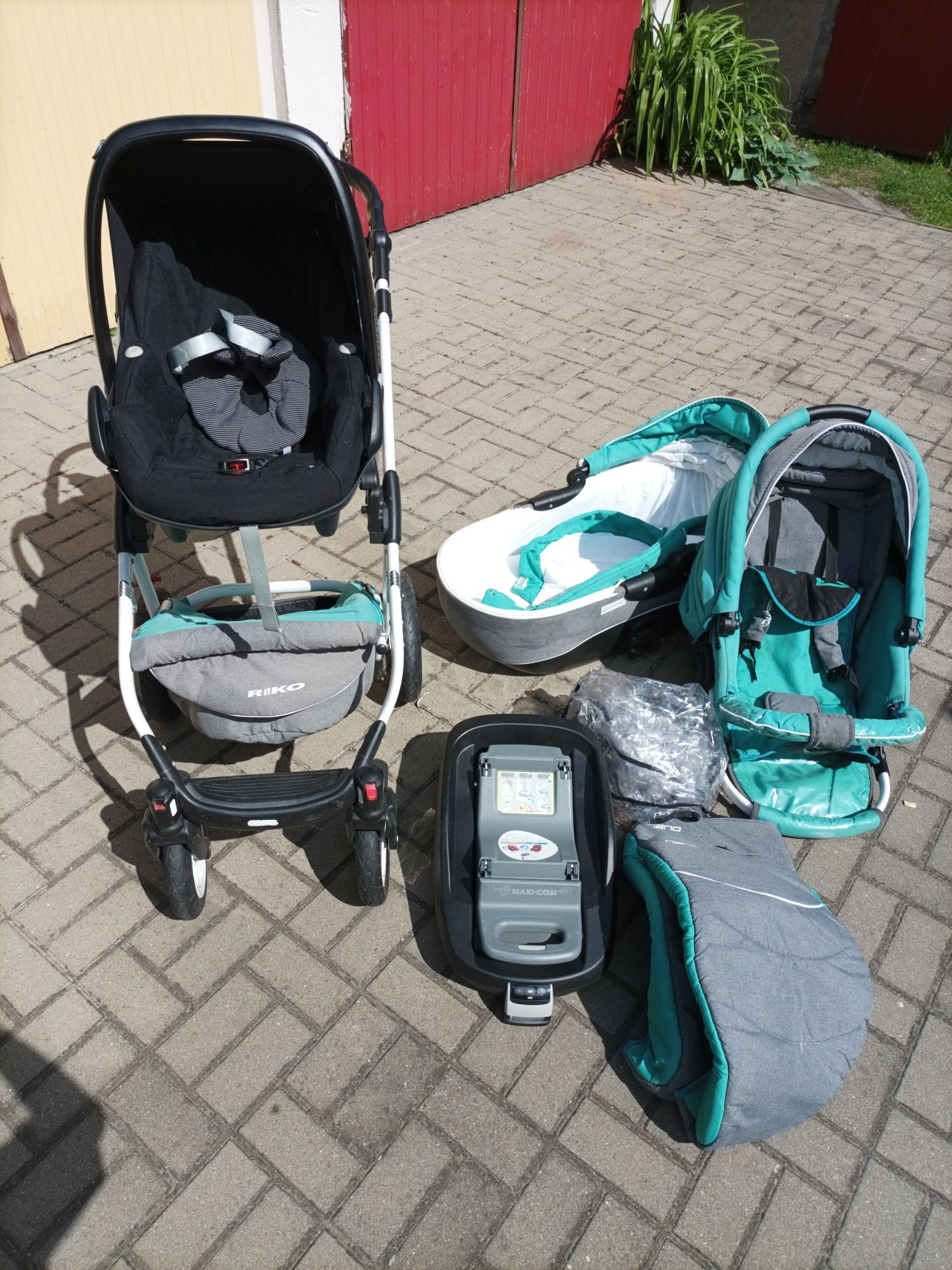 Wózek dziecięcy 2w1 nosidełko ISOFIX