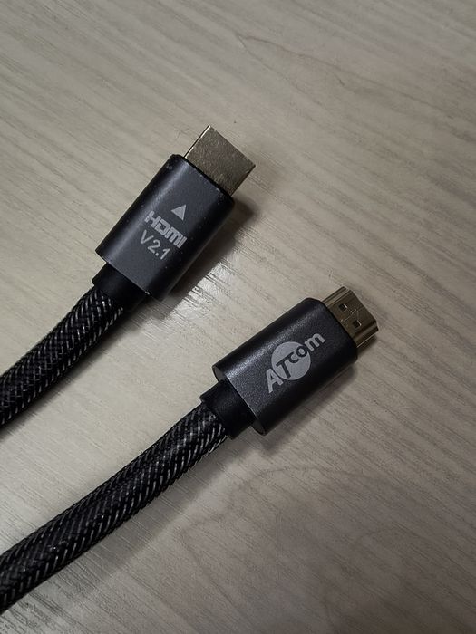 Кабель Atcom HDMI-HDMI Premium VER 2.1, 10 м | 4K