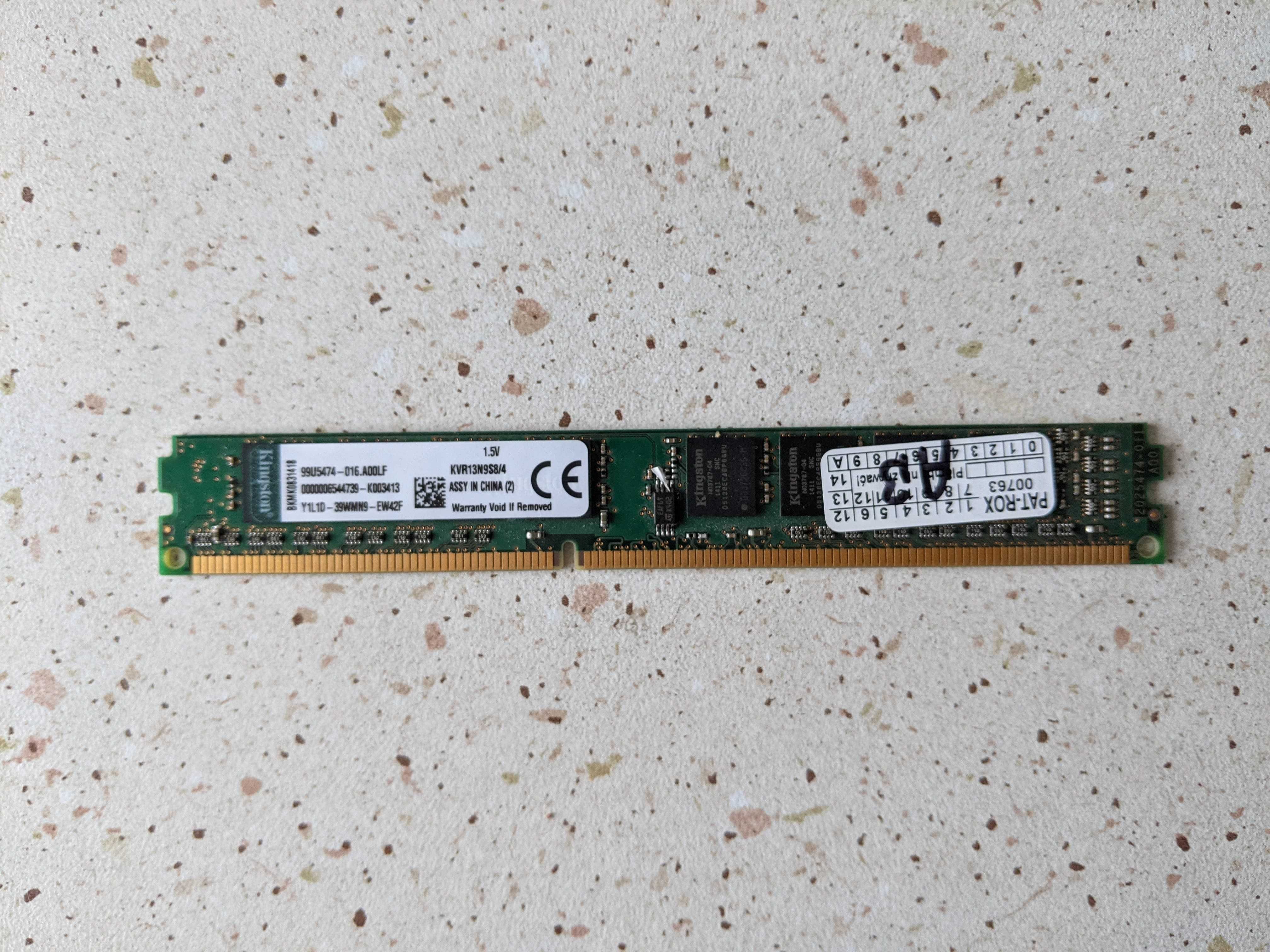 Pamięć RAM PC DDR3 Kingston 1333MHz 4GB