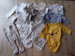 Komplet wyprawka dla chłopca 50 H&M body spodenki