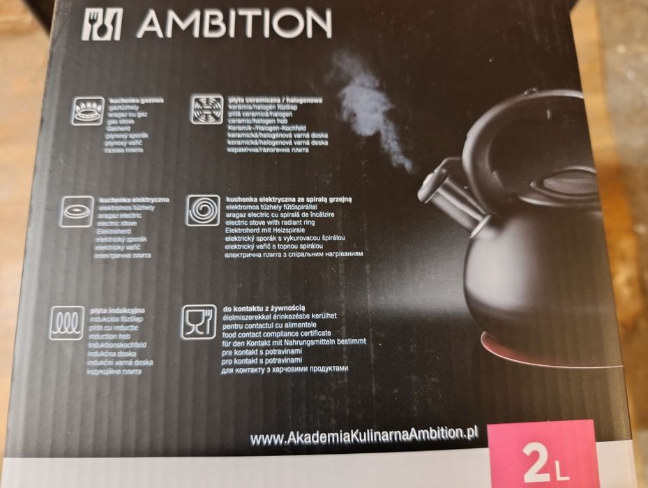 Nowy czajnik Ambition