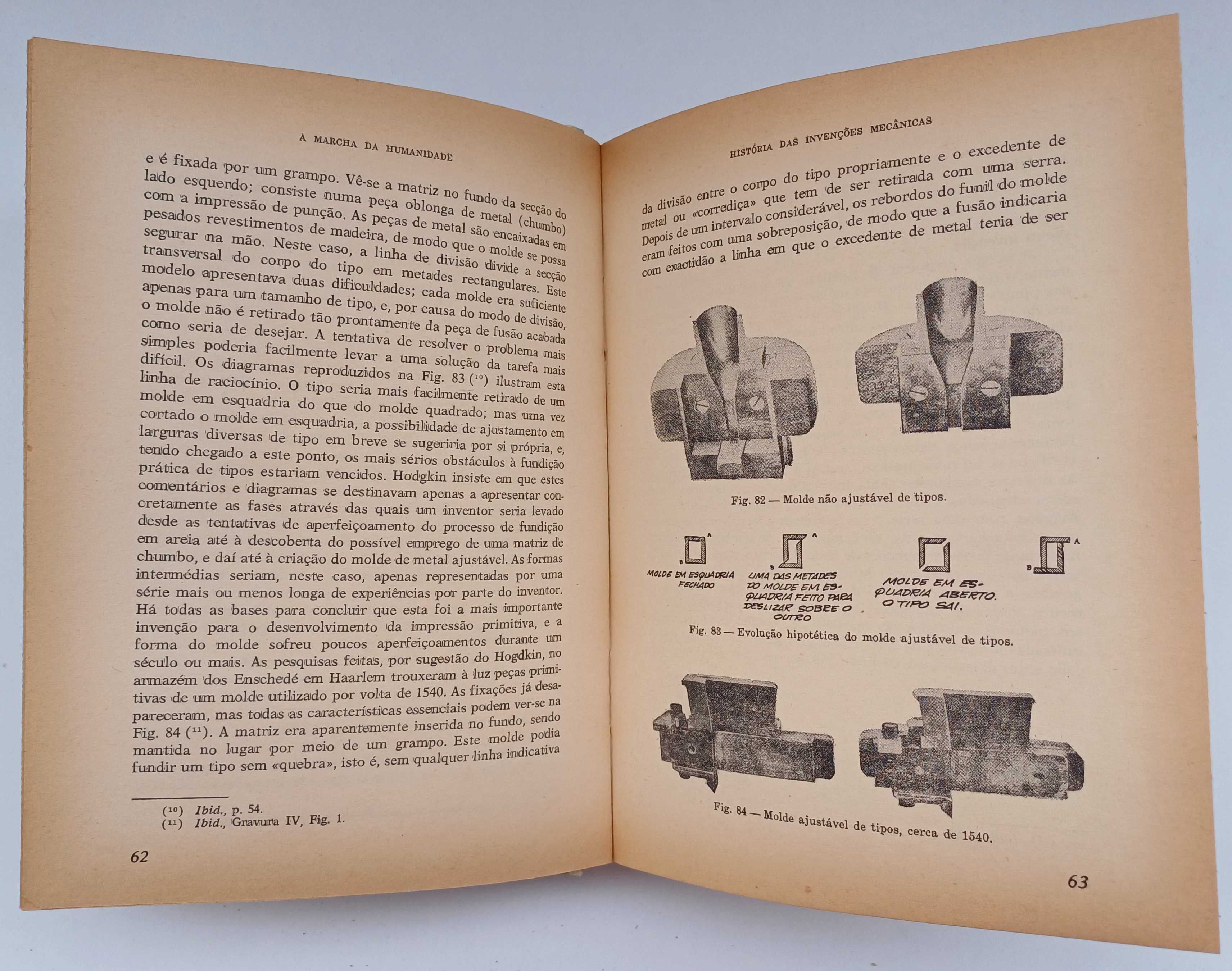História das invenções mecânicas – 2 Volumes