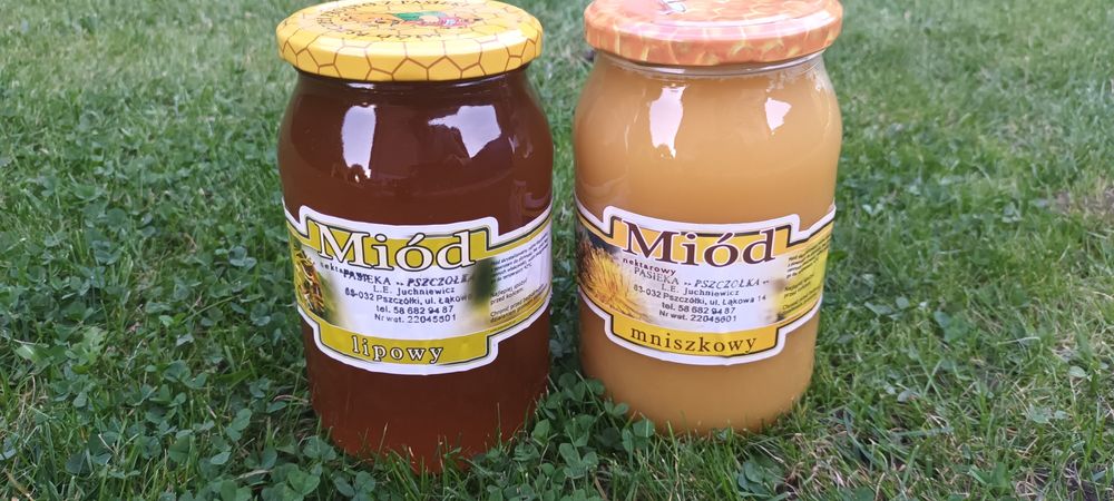 Miód lipowy I mniszkowy