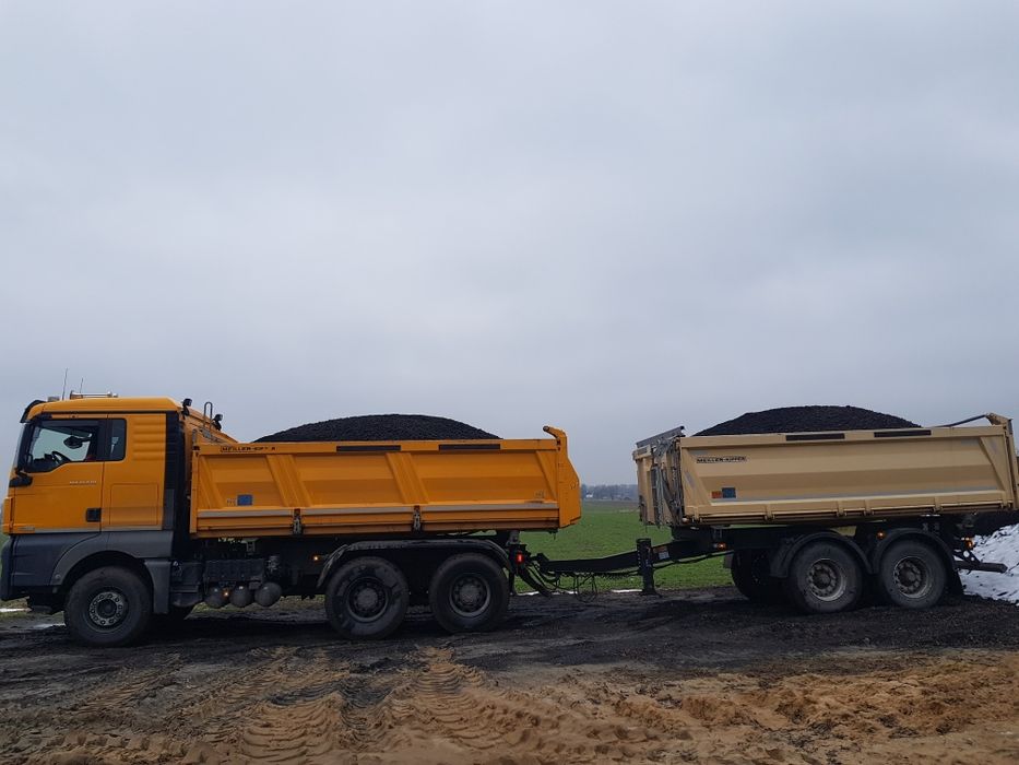 Szlaka żużel materialy sypkie na utwardzenie tetenu