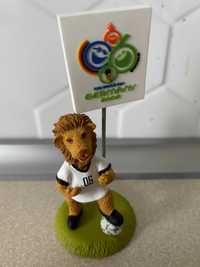 Maskotka figurka lwa Goleo Mistrzostwa Świata 2006 w Niemczech