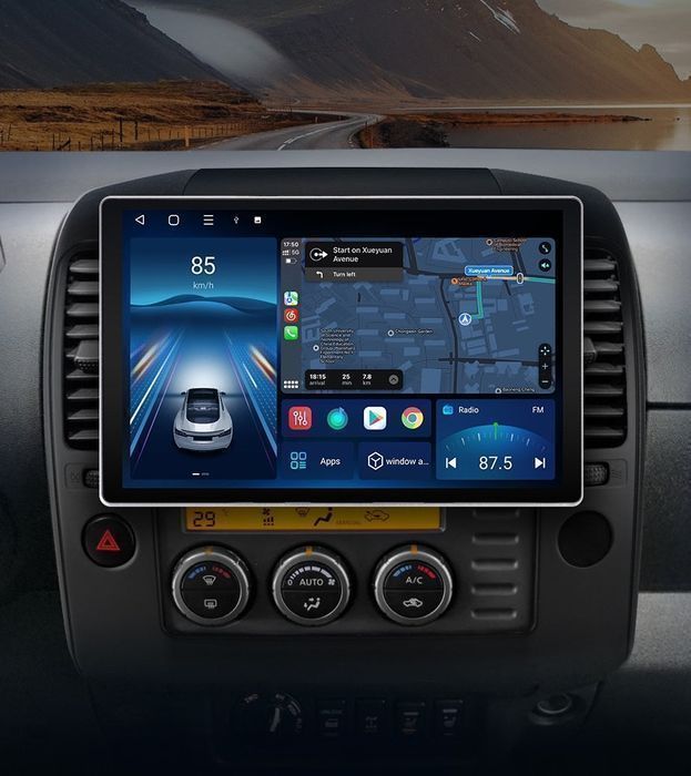 Radio nawigacja NISSAN NAVARA CarPlay Android Auto DSP