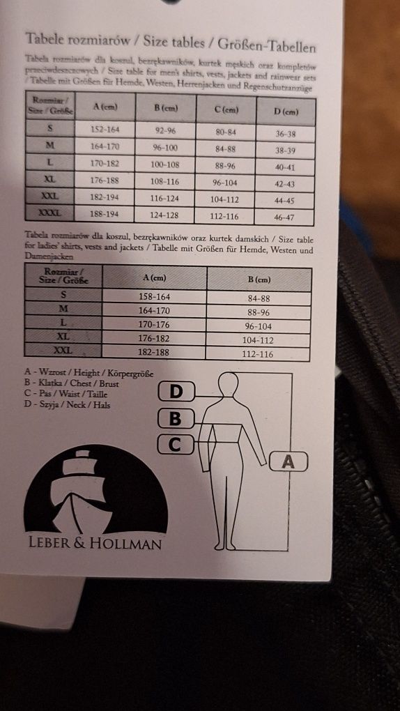 Odzież robocza,kurtka,spodnie" Leber&Hollman"ocieplane idealne na zime
