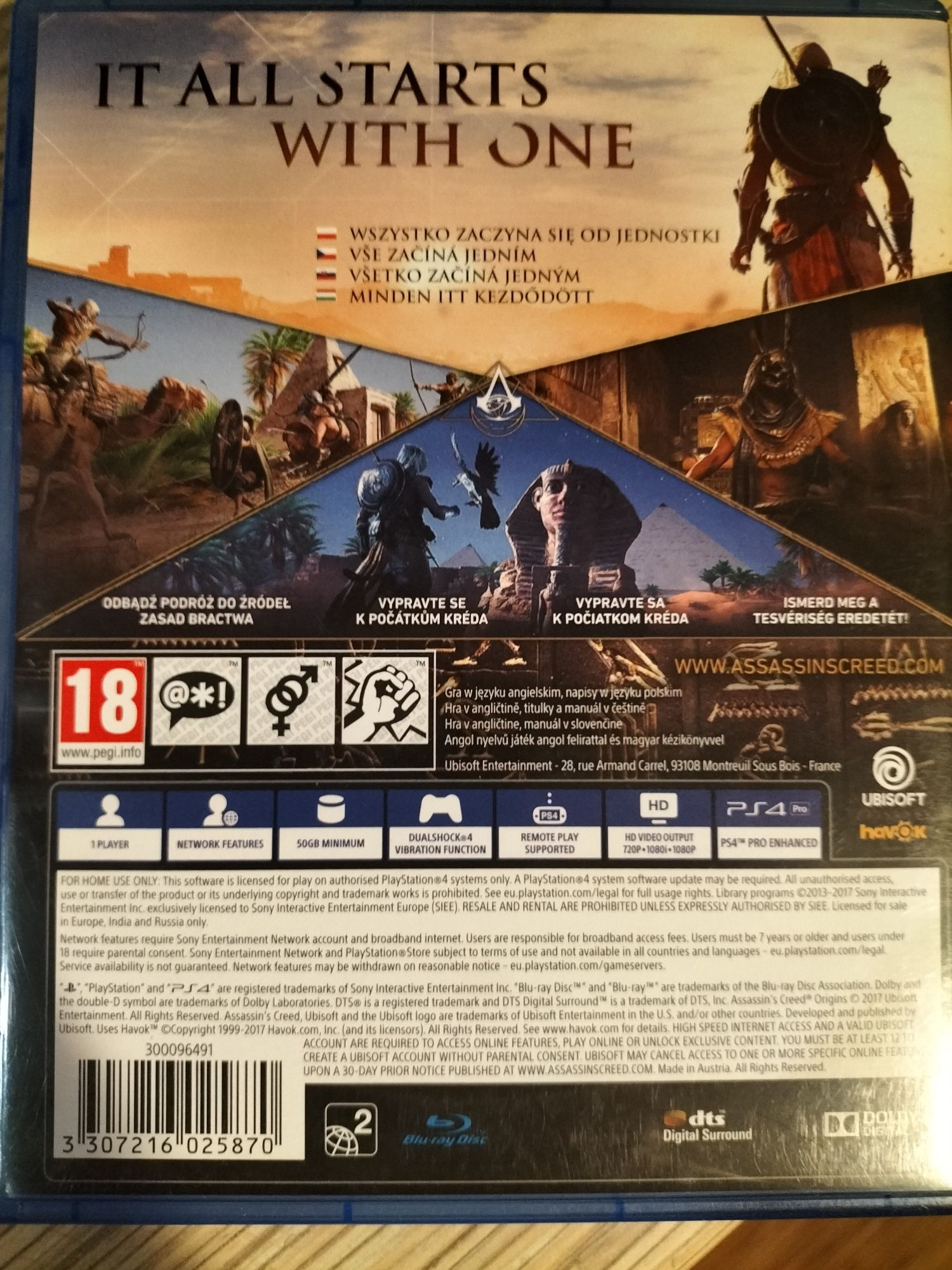 Assassin's Creed Origins PS4