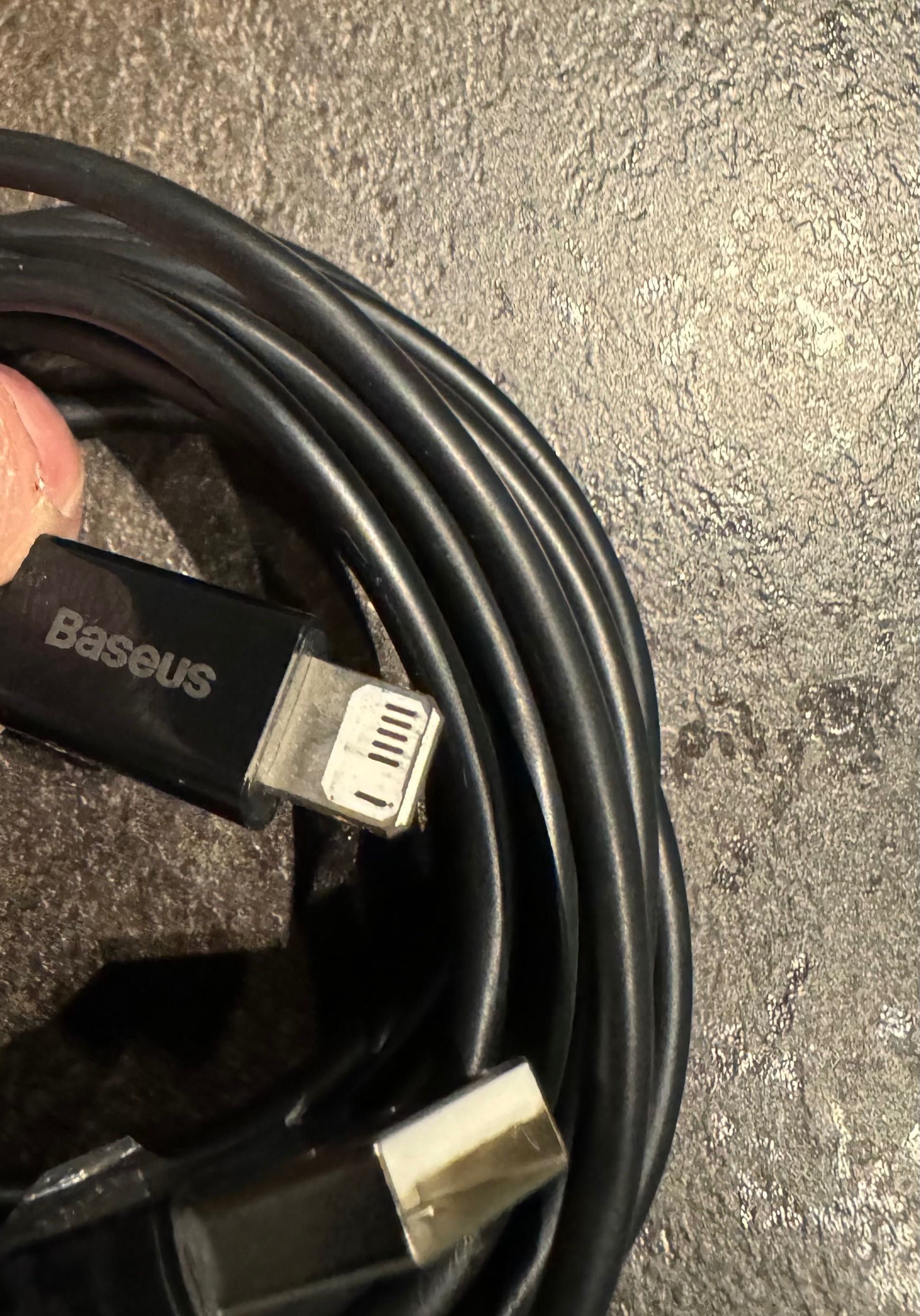Kabel Baseus USB - Lightning 2m czarny