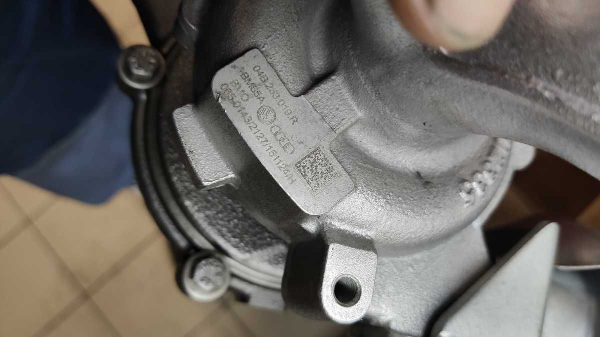Turbosprężarka Skoda Fabia III 04B253019R 1.4 105KM
