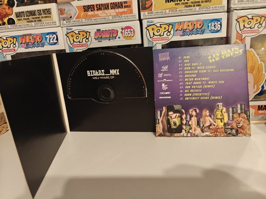 Białas Miej wiarę ep + Białas Lanek In hajs we trust mixtape SB