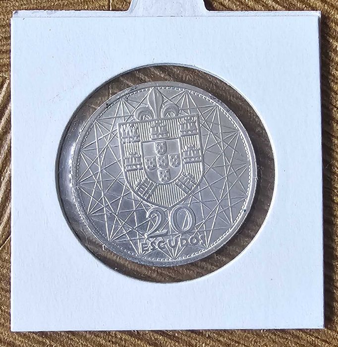 20 Escudos, Abertura da Ponte Salazar - 1966 (Prata)